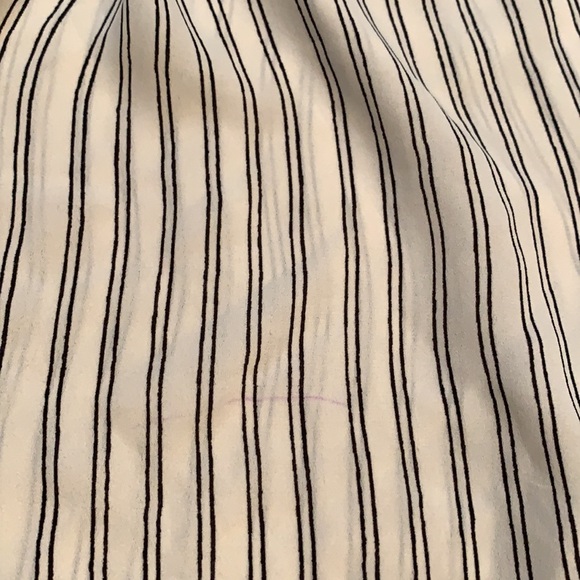 LOFT Striped Strappy Off The Shoulder Blouse - Picture 6 of 6